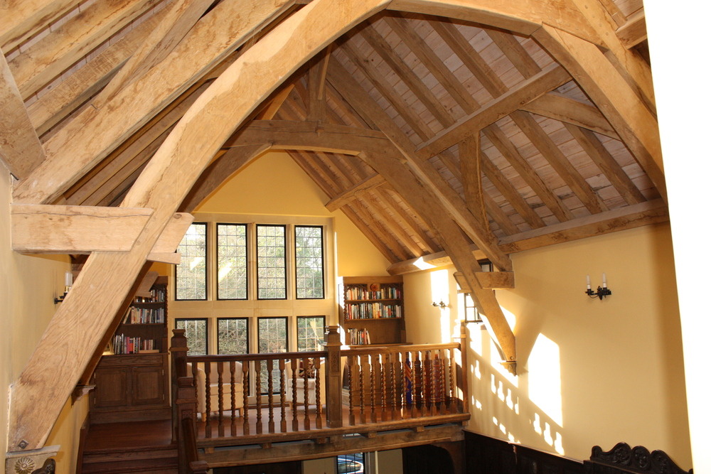 Church like exposed beams