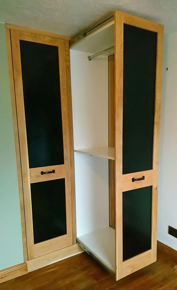 Innovative slide out wardrobe