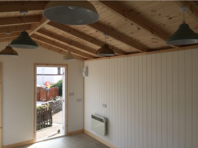 Chalet style interior