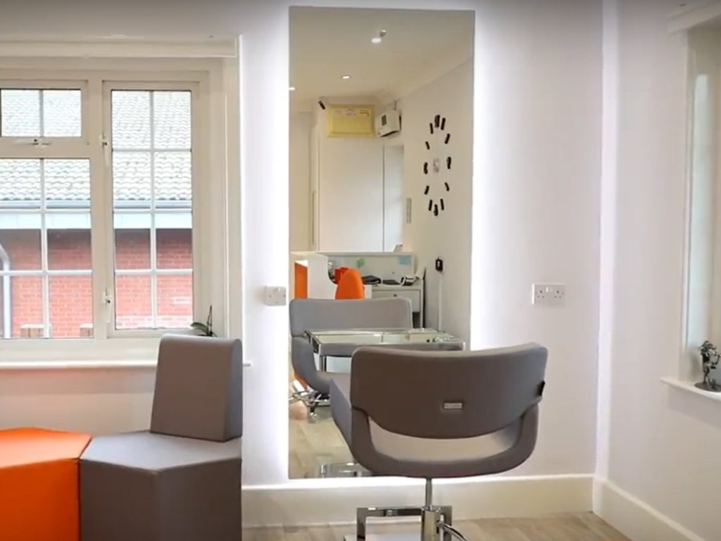 Seat in Sidmouth Hair Salon